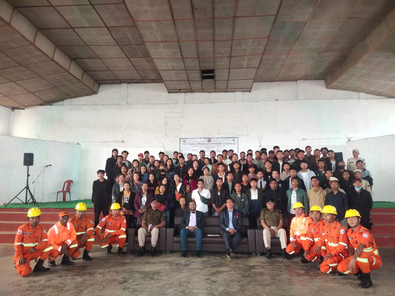 Mon Town Civil Defence Wardens & Volunteers Training